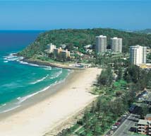 Burleigh Heads Beach Gold Coast