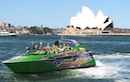 Jetboating on Sydney Harbour