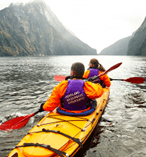 Coach & Milford Sound Kayaking from Te Anau
