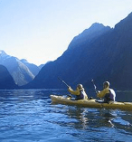 Coach & Milford Sound Kayaking One way Te Anau to Milford