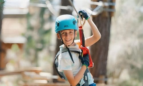 Ziplining