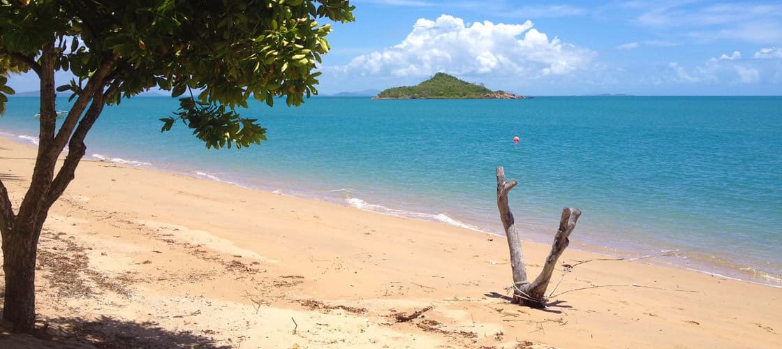 Beach at Hydeaway Bay