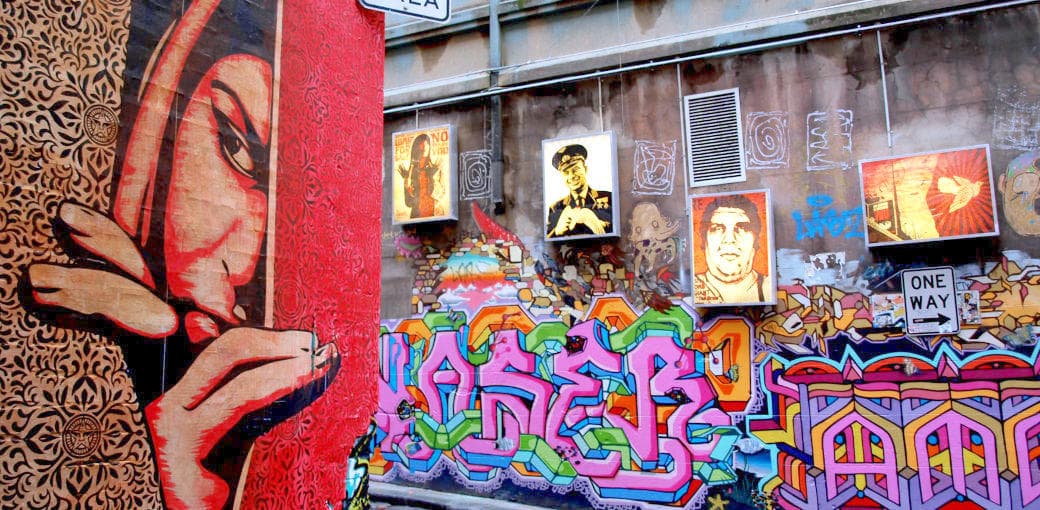 Hosier Lane Street Art